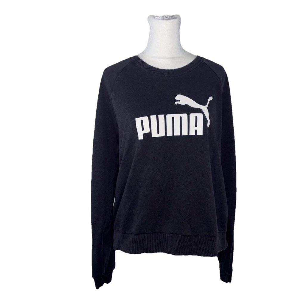 Puma Women’s NO. 1 French Terry Sweatshirt With Logo Size Large